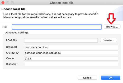 module1 lab2 add sap conn libs add