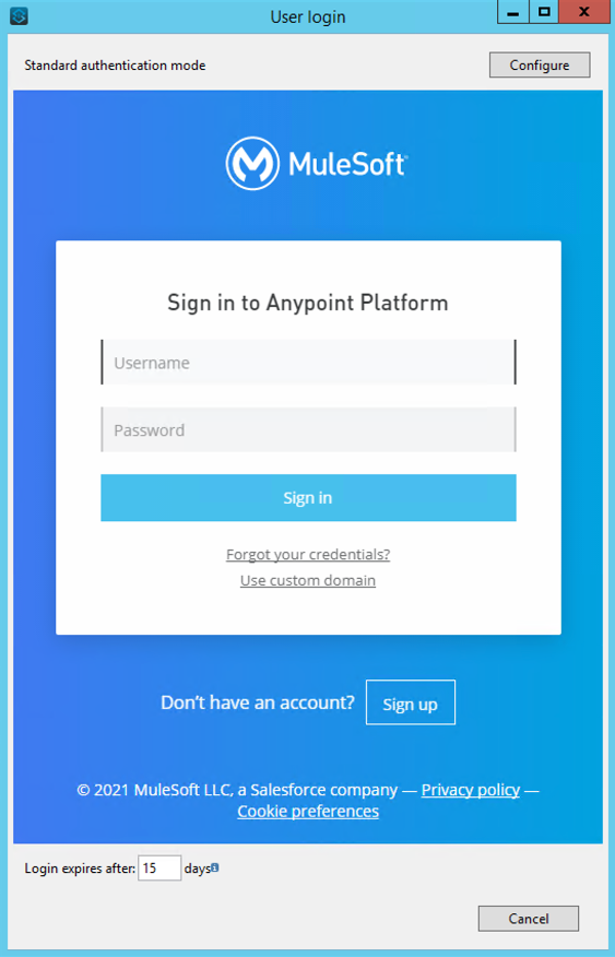 module1 lab2 platform login
