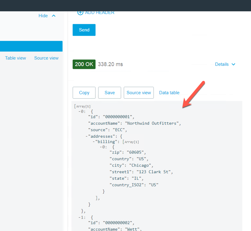 module1 lab2 test console web4