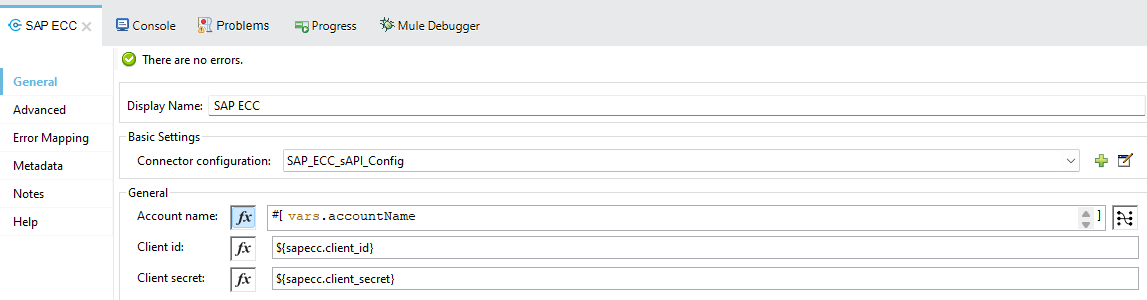 sap ecc get account by name
